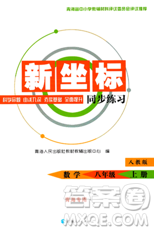 青海人民出版社2024年秋新坐标同步练习八年级数学上册人教版青海专版答案