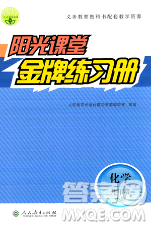 人民教育出版社2024年秋阳光课堂金牌练习册九年级化学上册人教版答案