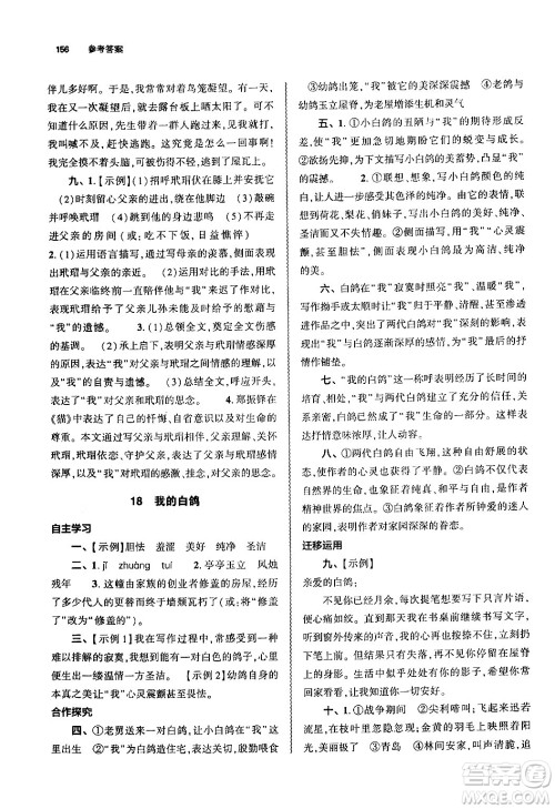 大象出版社2024秋初中同步练习册七年级语文上册人教版山东专版答案 大象出版社2024秋初中同步练习册七年级语文上册人教版山东专版答案
