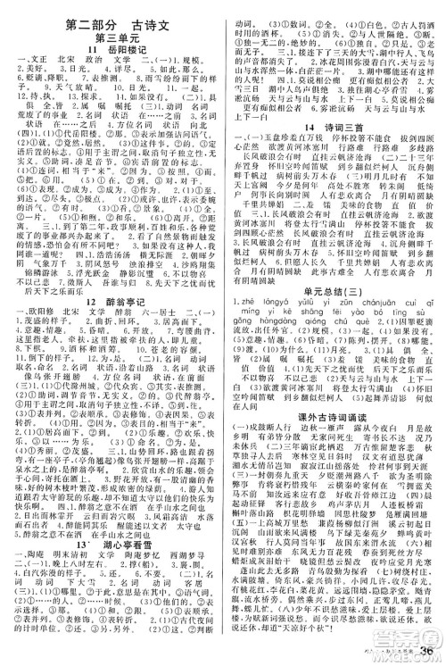 广东经济出版社2024年秋名校课堂九年级语文上册人教版湖南专版答案 广东经济出版社2024年秋名校课堂九年级语文上册人教版湖南专版答案