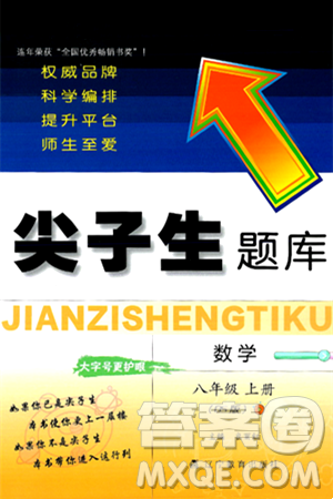 辽宁教育出版社2024年秋尖子生题库八年级数学上册北师大版答案