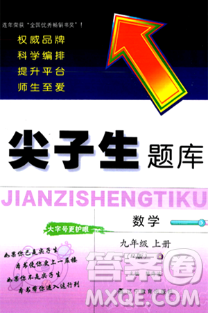 辽宁教育出版社2024年秋尖子生题库九年级数学上册人教版答案