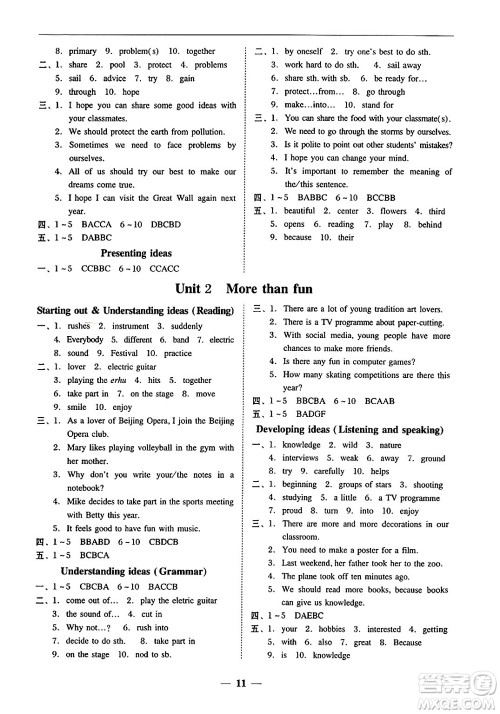 广东教育出版社2024年秋南粤学典学考精练七年级英语上册外研版答案 广东教育出版社2024年秋南粤学典学考精练七年级英语上册外研版答案