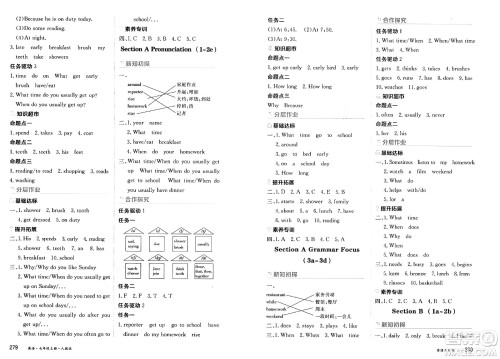 黑龙江教育出版社2024年秋资源与评价七年级英语上册人教版黑龙江专版答案 黑龙江教育出版社2024年秋资源与评价七年级英语上册人教版黑龙江专版答案