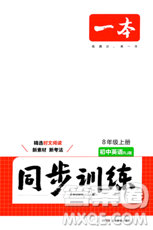 湖南教育出版社2024年秋一本同步训练八年级英语上册人教版答案