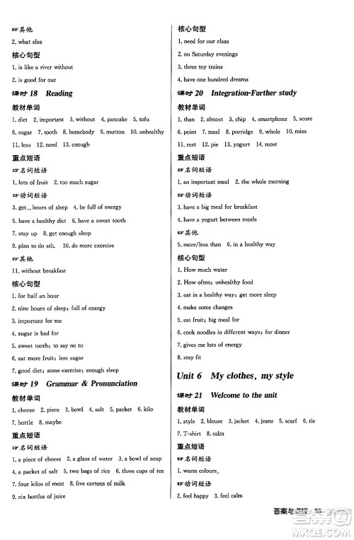 龙门书局2024秋启东中学作业本七年级英语上册译林版宿迁专版答案 龙门书局2024秋启东中学作业本七年级英语上册译林版宿迁专版答案