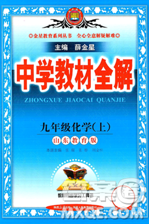 陕西人民教育出版社2024年秋中学教材全解九年级化学上册鲁教版答案