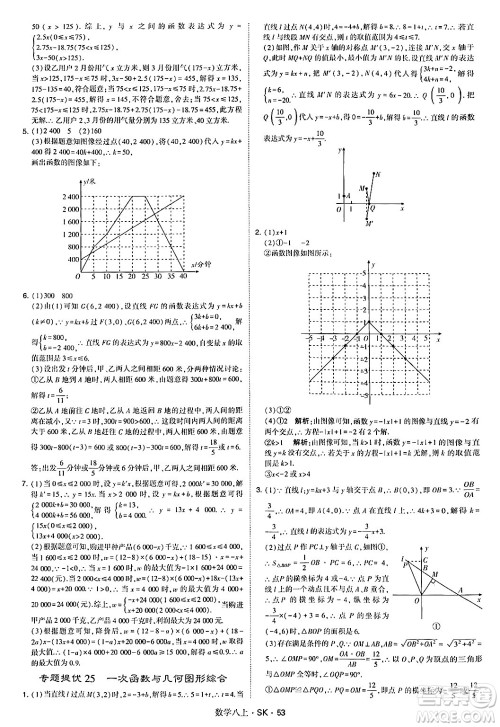 河海大学出版社2024年秋学霸题中题八年级数学上册苏科版答案