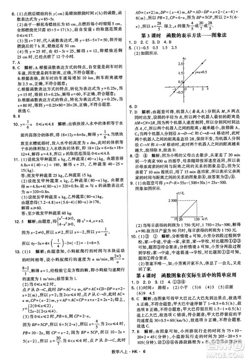 河海大学出版社2024年秋学霸题中题八年级数学上册沪科版答案