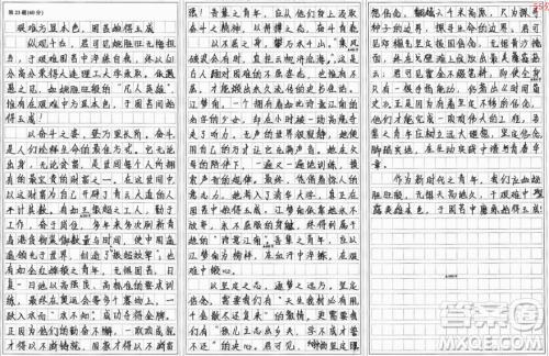 挖姜男孩姚胜旺材料作文800字 关于挖姜男孩姚胜旺的材料作文800字