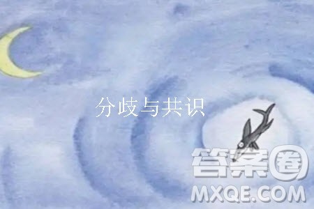 有人说分歧比共识更有意义材料作文800字 有人说分歧比共识更有意义材料作文800字