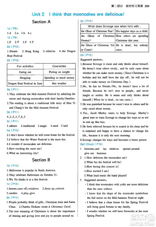 首都师范大学出版社2025年秋初中同步5年中考3年模拟九年级英语全一册人教版答案 首都师范大学出版社2025年秋初中同步5年中考3年模拟九年级英语全一册人教版答案