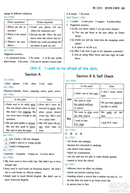 首都师范大学出版社2025年秋初中同步5年中考3年模拟九年级英语全一册人教版河南专版答案 首都师范大学出版社2025年秋初中同步5年中考3年模拟九年级英语全一册人教版河南专版答案