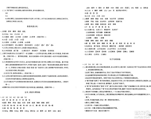 新疆青少年出版社2024年秋优学1+1评价与测试六年级语文上册通用版答案 新疆青少年出版社2024年秋优学1+1评价与测试六年级语文上册通用版答案