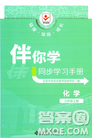 北京师范大学出版社2024年秋京师普教伴你学同步学习手册九年级化学上册人教版答案