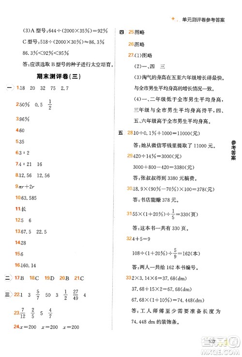 大连出版社2024年秋点石成金金牌每课通六年级数学上册北师大版答案