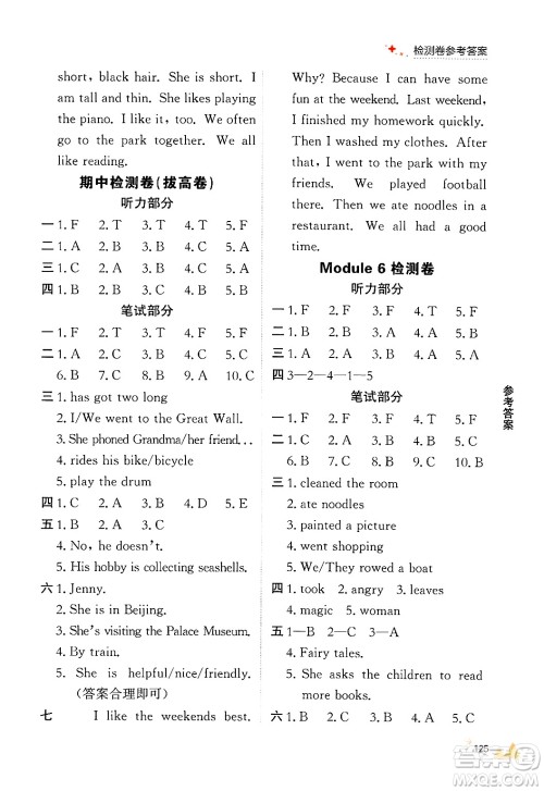 大连出版社2024年秋点石成金金牌每课通四年级英语上册外研版答案