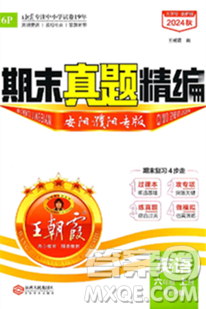 江西人民出版社2024年秋王朝霞期末真题精编六年级英语上册人教PEP版安阳濮阳专版答案 江西人民出版社2024年秋王朝霞期末真题精编六年级英语上册人教PEP版安阳濮阳专版答案
