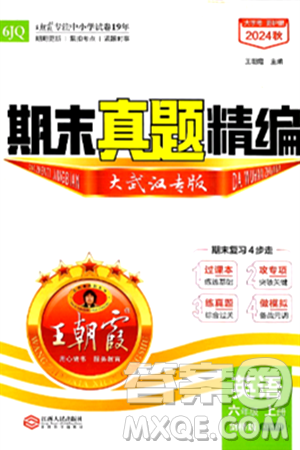 江西人民出版社2024年秋王朝霞期末真题精编六年级英语上册剑桥版大武汉专版答案