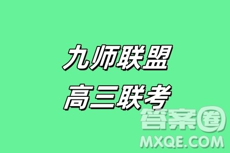 2024年12月23-24九师联盟高三联考G历史试卷答案