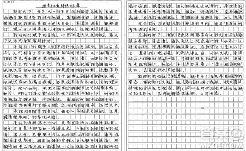 我们人类有两件要紧事履行职责与享受快乐材料作文800字