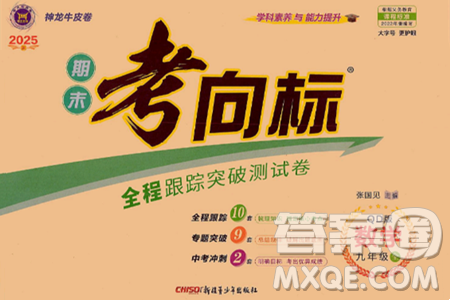 新疆青少年出版社2025年秋神龙教育期末考向标全程跟踪突破测试卷九年级数学全一册青岛版答案