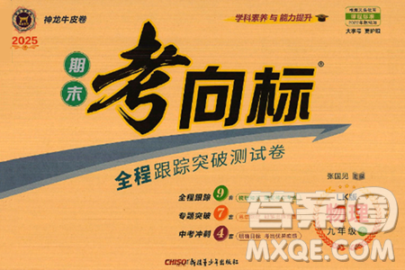 新疆青少年出版社2025年秋神龙教育期末考向标全程跟踪突破测试卷九年级物理全一册鲁科版答案