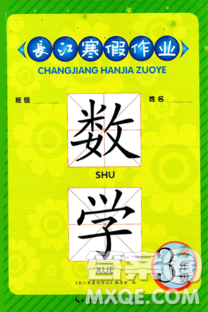 崇文书局2025年长江寒假作业三年级数学通用版答案
