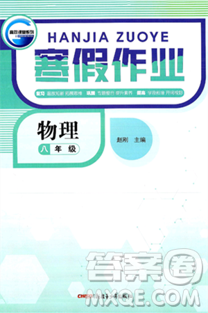 新疆青少年出版社2025年高效课堂系列寒假作业八年级物理通用版答案
