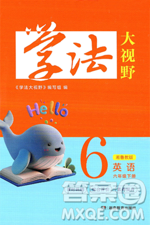 湖南教育出版社2025年春学法大视野六年级英语下册湘鲁版答案 湖南教育出版社2025年春学法大视野六年级英语下册湘鲁版答案