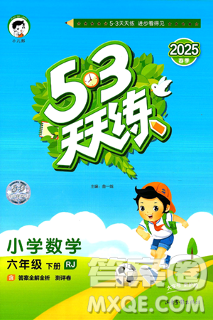 山东画报出版社2025年春53天天练六年级数学下册人教版答案