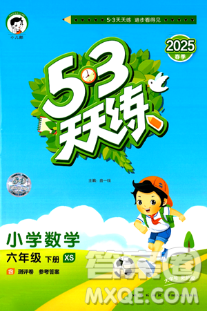 地质出版社2025年春53天天练六年级数学下册西师版答案