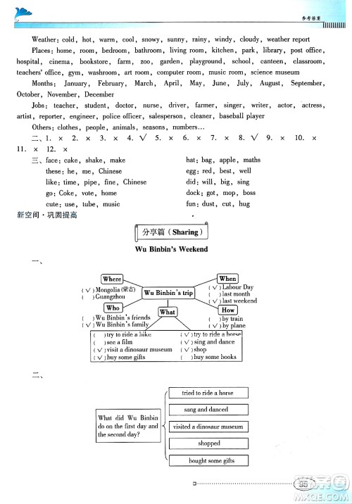 广东教育出版社2025年春南方新课堂金牌学案六年级英语下册人教PEP版答案 广东教育出版社2025年春南方新课堂金牌学案六年级英语下册人教PEP版答案