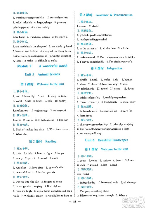 安徽教育出版社2025年春新编基础训练七年级英语下册译林版答案 安徽教育出版社2025年春新编基础训练七年级英语下册译林版答案