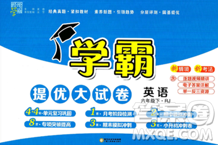 宁夏人民教育出版社2025年春经纶学霸学霸提优大试卷六年级英语下册人教版答案 宁夏人民教育出版社2025年春经纶学霸学霸提优大试卷六年级英语下册人教版答案