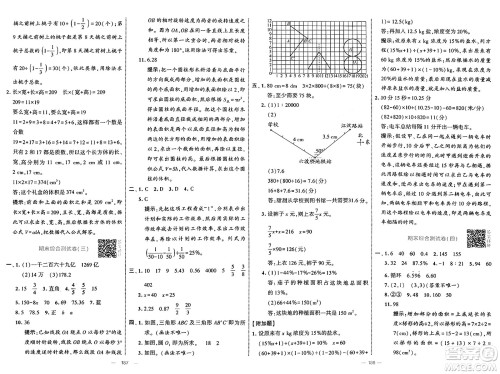 宁夏人民教育出版社2025年春经纶学霸学霸提优大试卷六年级数学下册北师大版答案 宁夏人民教育出版社2025年春经纶学霸学霸提优大试卷六年级数学下册北师大版答案