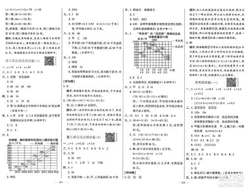 宁夏人民教育出版社2025年春经纶学霸学霸提优大试卷五年级数学下册江苏国际版答案 宁夏人民教育出版社2025年春经纶学霸学霸提优大试卷五年级数学下册江苏国际版答案