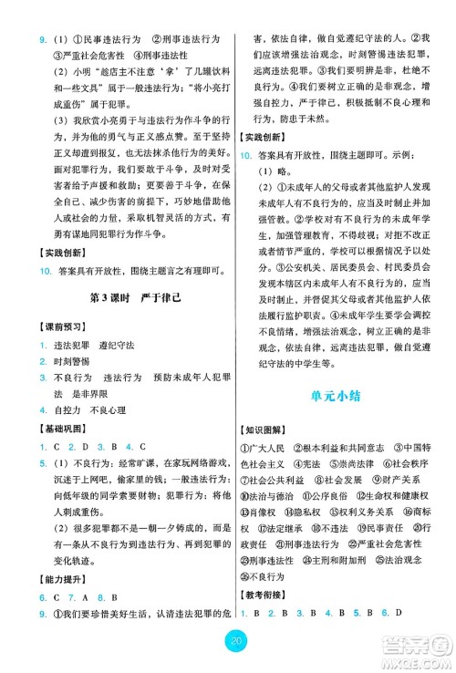 人民教育出版社2025年春能力培养与测试七年级道德与法治下册人教版答案 人民教育出版社2025年春能力培养与测试七年级道德与法治下册人教版答案