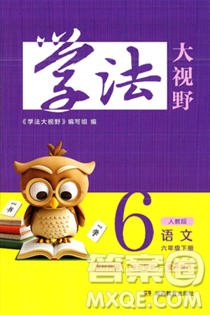 湖南教育出版社2025年春学法大视野六年级语文下册人教版答案
