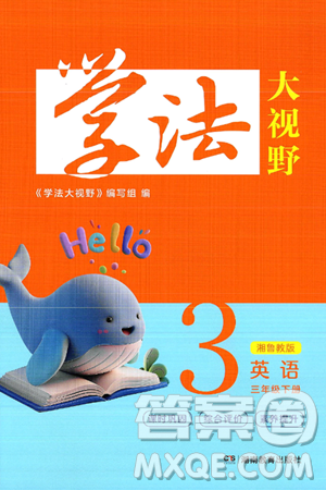 湖南教育出版社2025年春学法大视野三年级英语下册湘鲁版答案