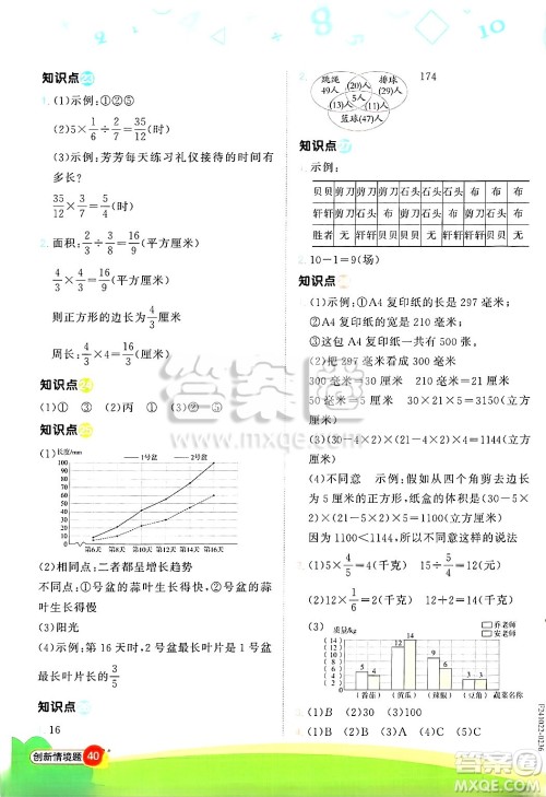 江西教育出版社2025年春阳光同学计算小达人五年级数学下册冀教版答案 江西教育出版社2025年春阳光同学计算小达人五年级数学下册冀教版答案