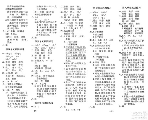 人民教育出版社2025年春人教金学典同步练习册同步解析与测评课堂巩固练习四年级语文下册人教版重庆专版答案 人民教育出版社2025年春人教金学典同步练习册同步解析与测评课堂巩固练习四年级语文下册人教版重庆专版答案
