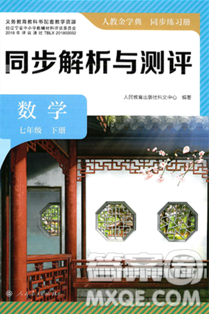 人民教育出版社2025年春人教金学典同步练习册同步解析与测评七年级数学下册人教版答案