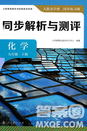 人民教育出版社2025年春人教金学典同步练习册同步解析与测评九年级化学下册人教版山西专版答案 人民教育出版社2025年春人教金学典同步练习册同步解析与测评九年级化学下册人教版山西专版答案