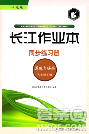 湖北教育出版社2025年春长江作业本同步练习册九年级道德与法治下册人教版答案 湖北教育出版社2025年春长江作业本同步练习册九年级道德与法治下册人教版答案