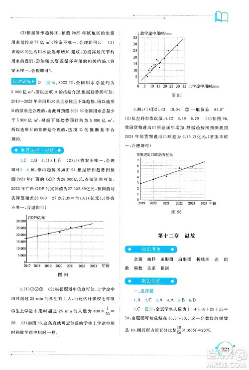 广西师范大学出版社2025年春新课程学习与测评同步学习七年级数学下册人教版答案 广西师范大学出版社2025年春新课程学习与测评同步学习七年级数学下册人教版答案