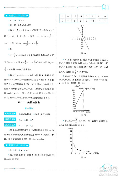 广西师范大学出版社2025年春新课程学习与测评同步学习八年级数学下册人教版答案 广西师范大学出版社2025年春新课程学习与测评同步学习八年级数学下册人教版答案