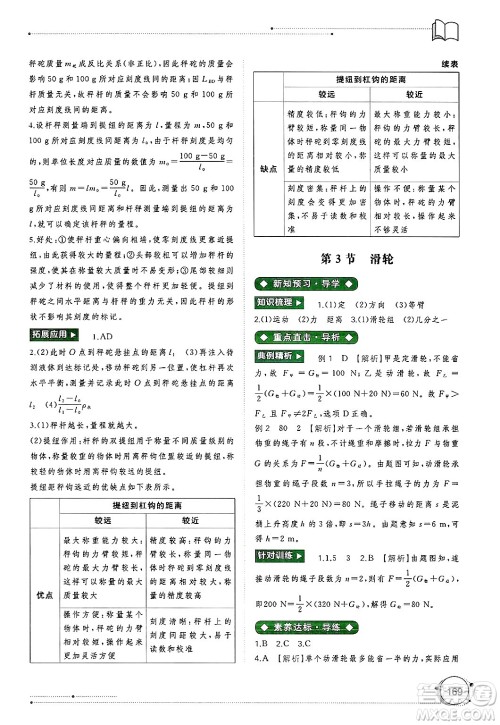 广西师范大学出版社2025年春新课程学习与测评同步学习八年级物理下册人教版答案 广西师范大学出版社2025年春新课程学习与测评同步学习八年级物理下册人教版答案