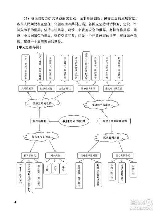 广州出版社2025年春阳光学业评价九年级道德与法治下册人教版答案 广州出版社2025年春阳光学业评价九年级道德与法治下册人教版答案