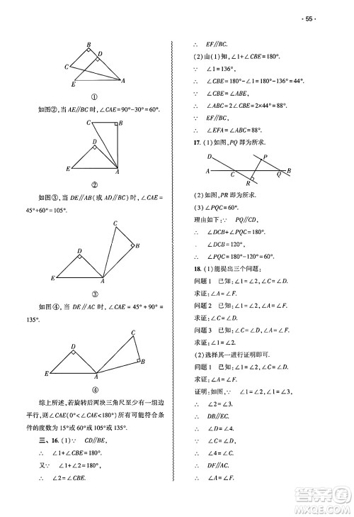 大象出版社2025年春基础训练七年级数学下册人教版答案 大象出版社2025年春基础训练七年级数学下册人教版答案